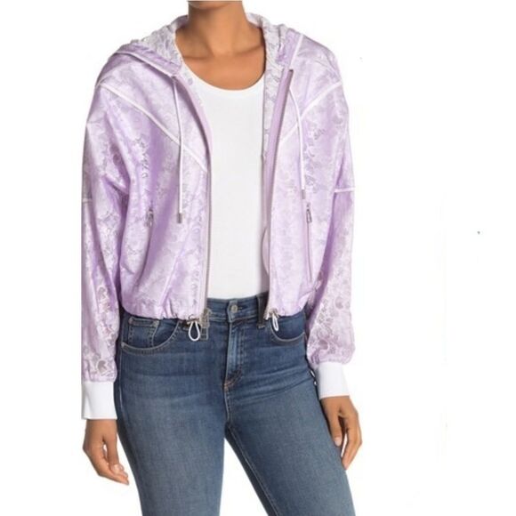 VERONICA BEARD Mya Lace Zip Up Hoodie Size small - Picture 3 of 11